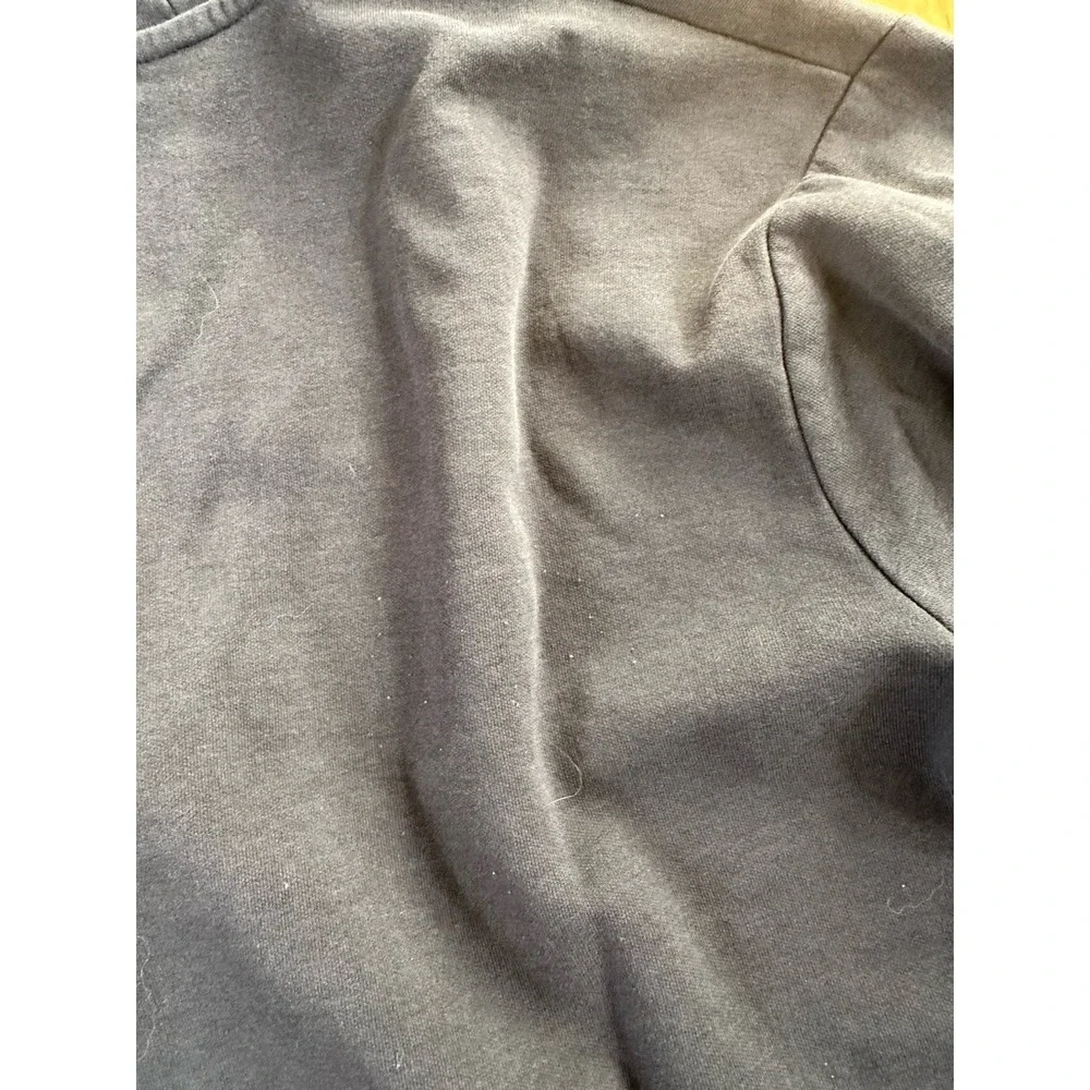 Polo‎ Ralph Lauren Sweatshirt Men's XL Navy Hoodie Full Zip Thermal Hood Pony